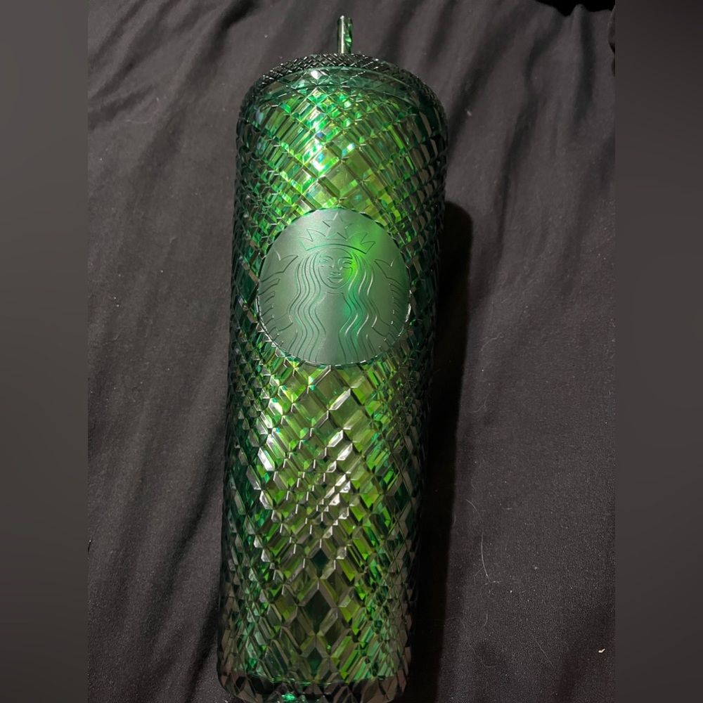 COPY - Green Jeweled Starbucks Venti Tumbler
